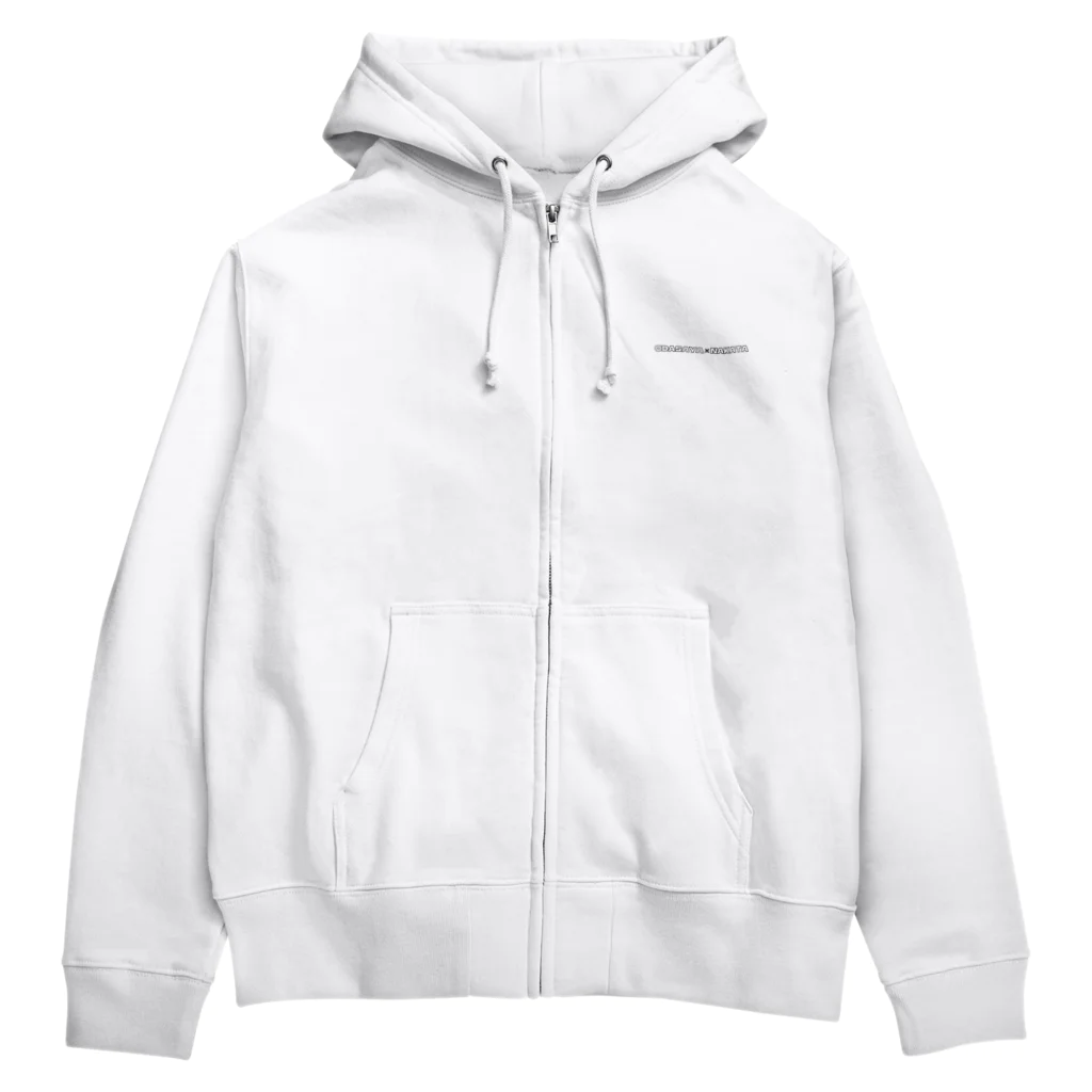 なかたカワウソのおださやちゃん✖️なかたカワウソコラボグッズ Zip Hoodie