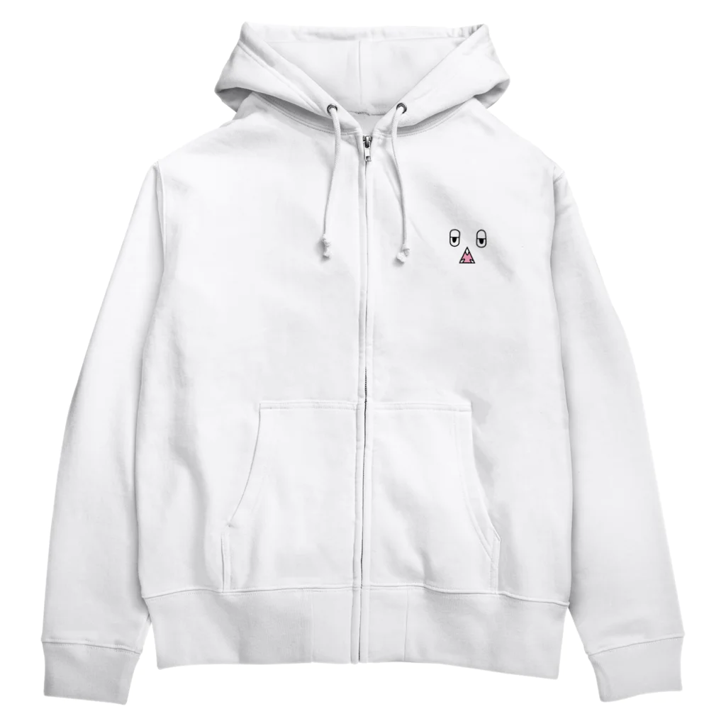 sasao9999のぼけーっとしている顔 Zip Hoodie