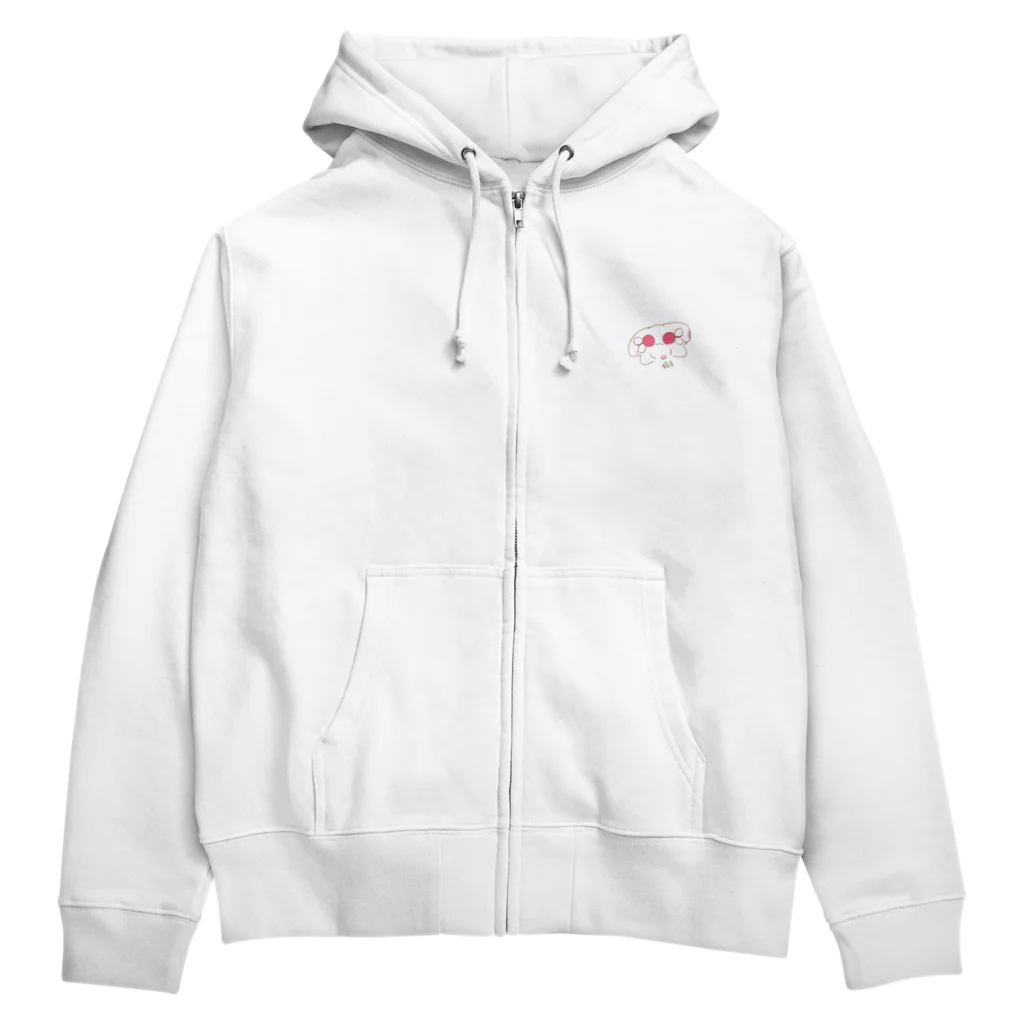 結來の飛行するクリュオネ Zip Hoodie