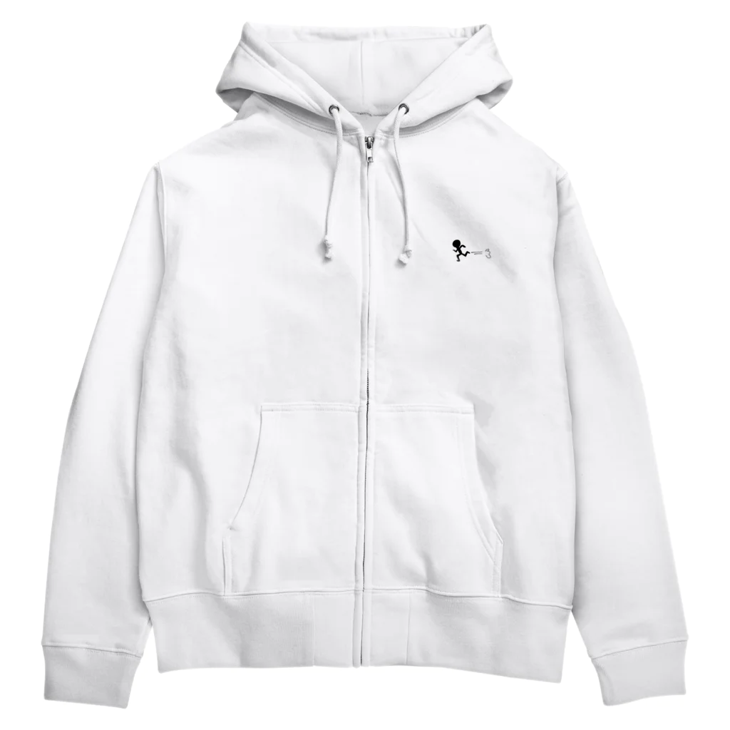 瞬間ほのぼの設置し隊の現実逃避駆け込み口 Zip Hoodie