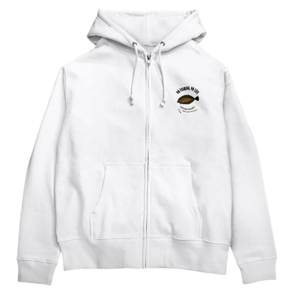 猫と釣り人のHIRAME_EB_1CW Zip Hoodie