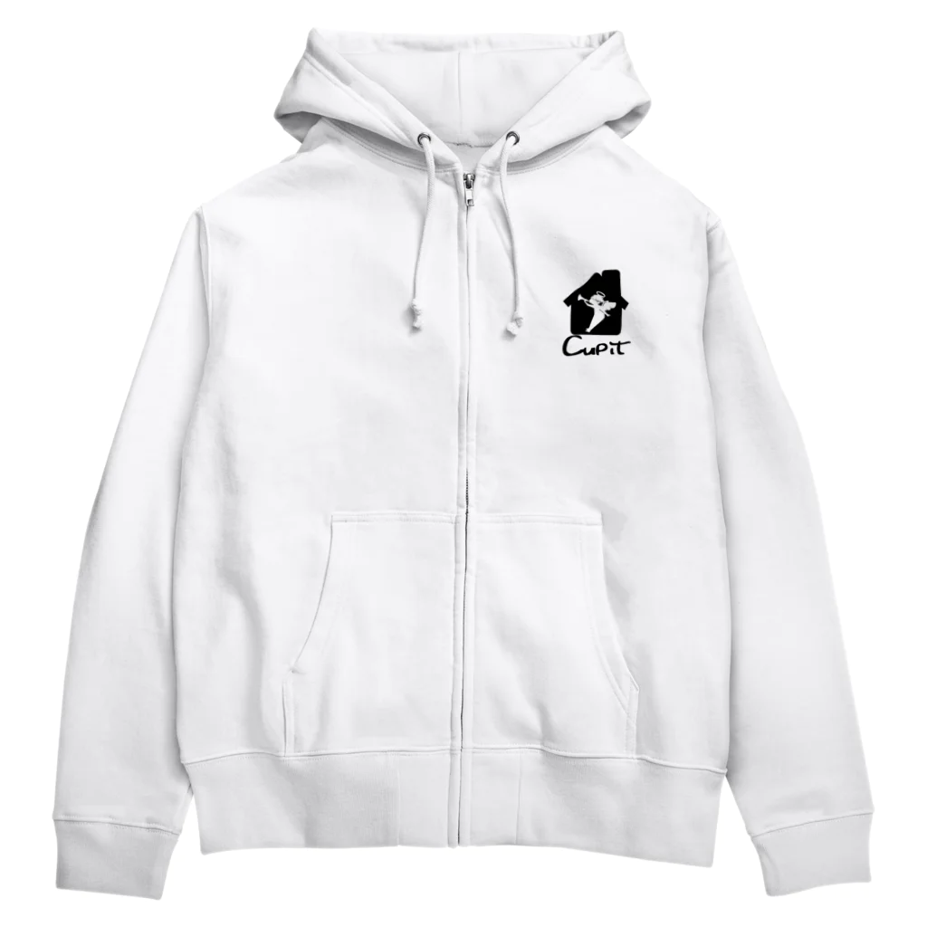 プッティショップのクピットmono Zip Hoodie