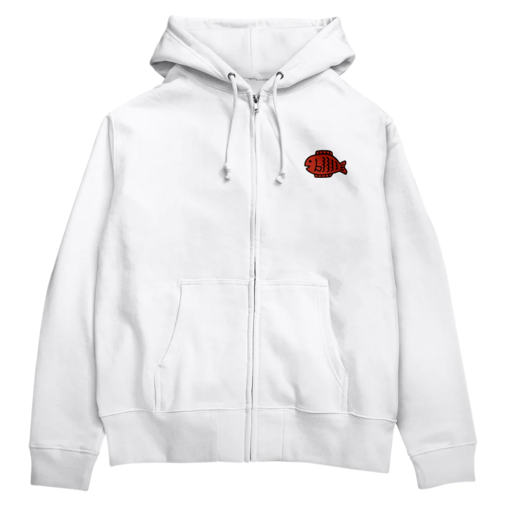 ひでぜよの鯛ジップパーカ Zip Hoodie