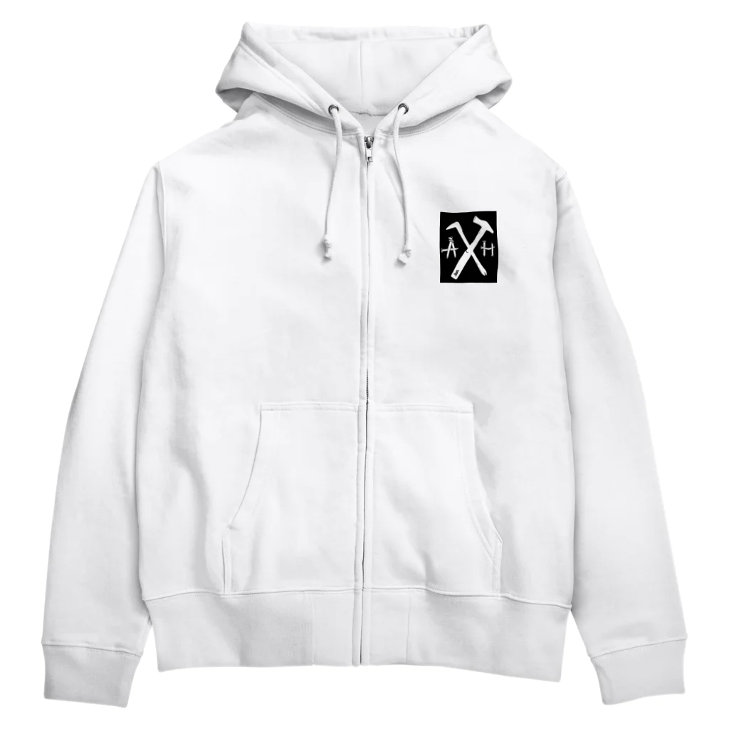 Mobile Gift Shop のAll Hands Zip Hoodie