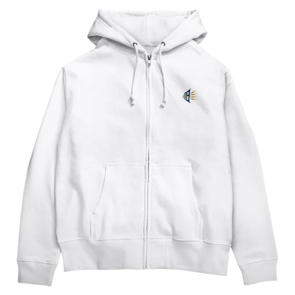 Four Man Bow公式グッズのFour Man Bow ロゴシリーズ Zip Hoodie