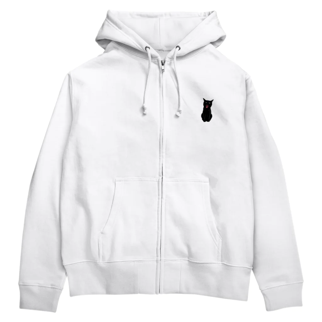 koganeiro_no_bakenekoのくろみつ Zip Hoodie