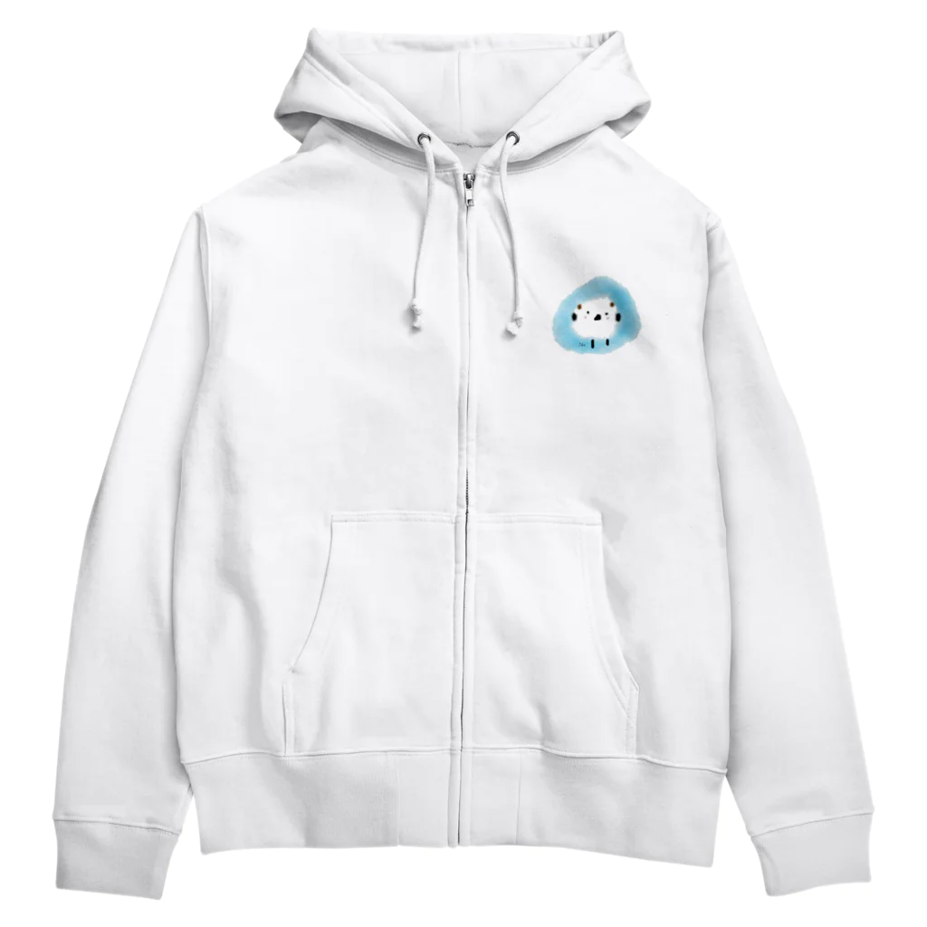 ほっこりさよっち。のほっこりシマエナガちゃん Zip Hoodie