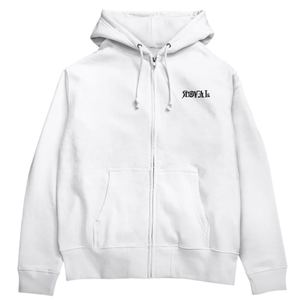 ROYALのROYALオリジナルジップパーカー Zip Hoodie