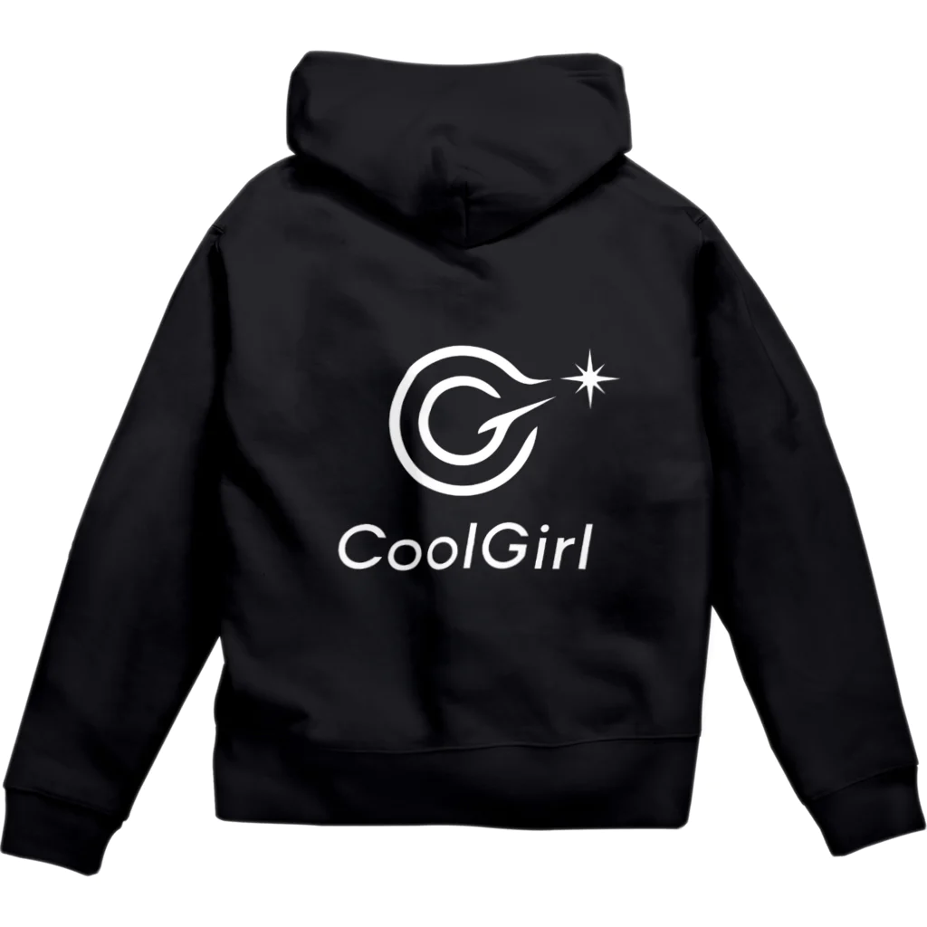 CoolGirlNFTのCGジップパーカー Zip Hoodie