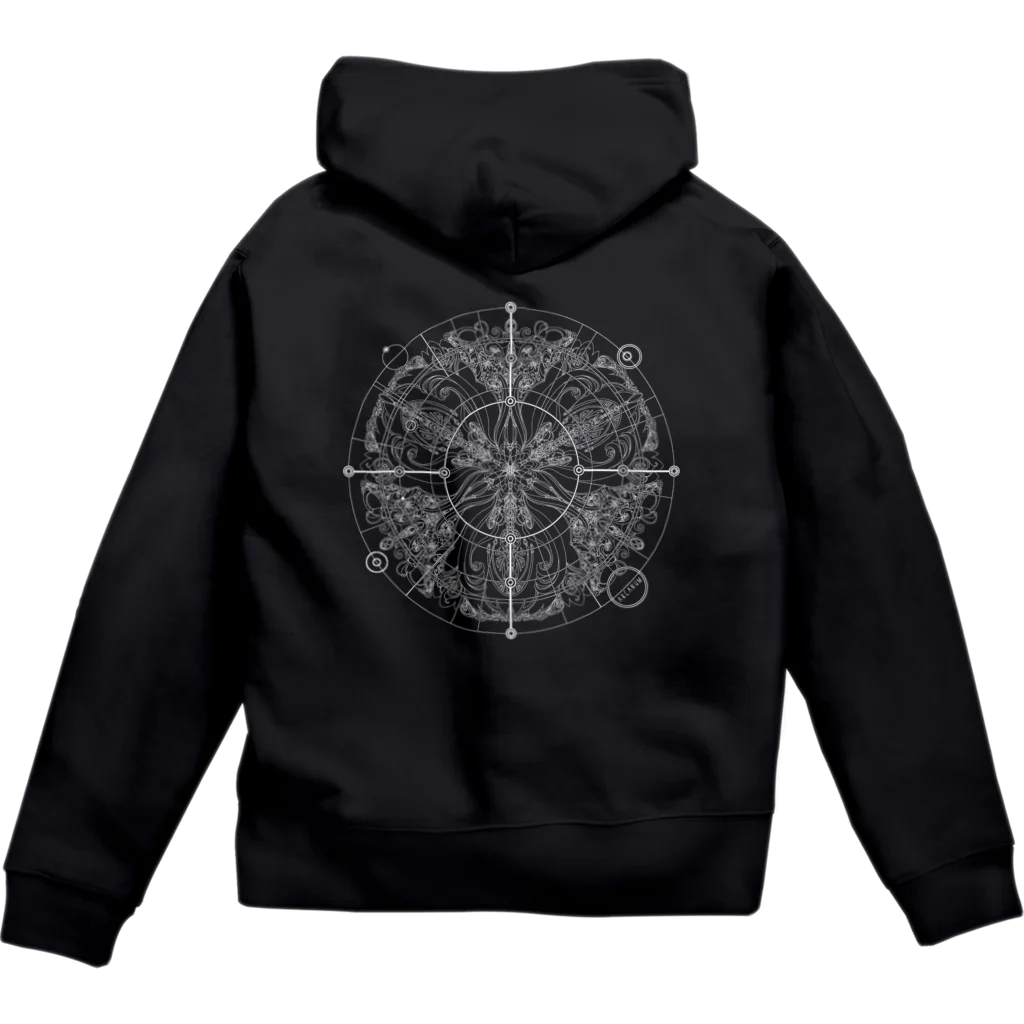 ARCANUMのARCANUM Microcosm Zip Hoodie