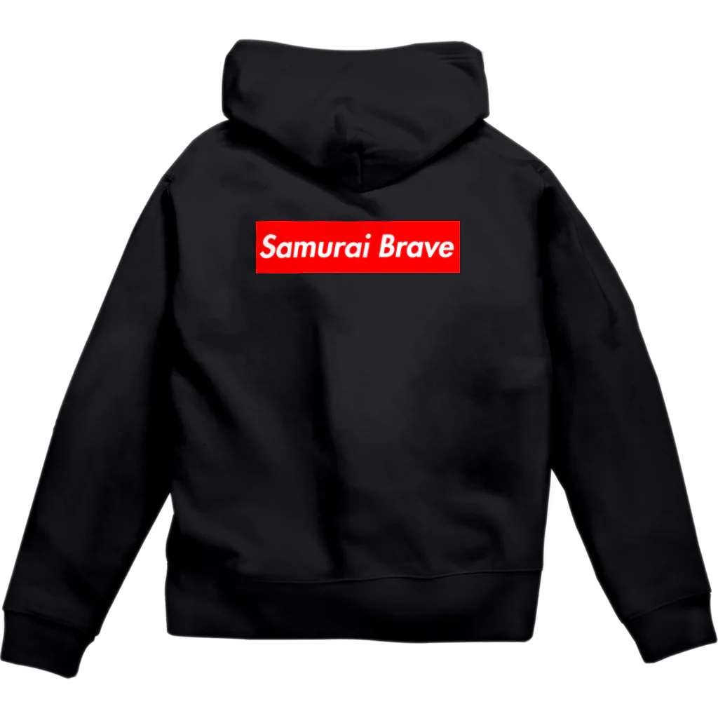SAMURAI BRAVE JAPANのSAMURAI 「心」 ジップパーカー