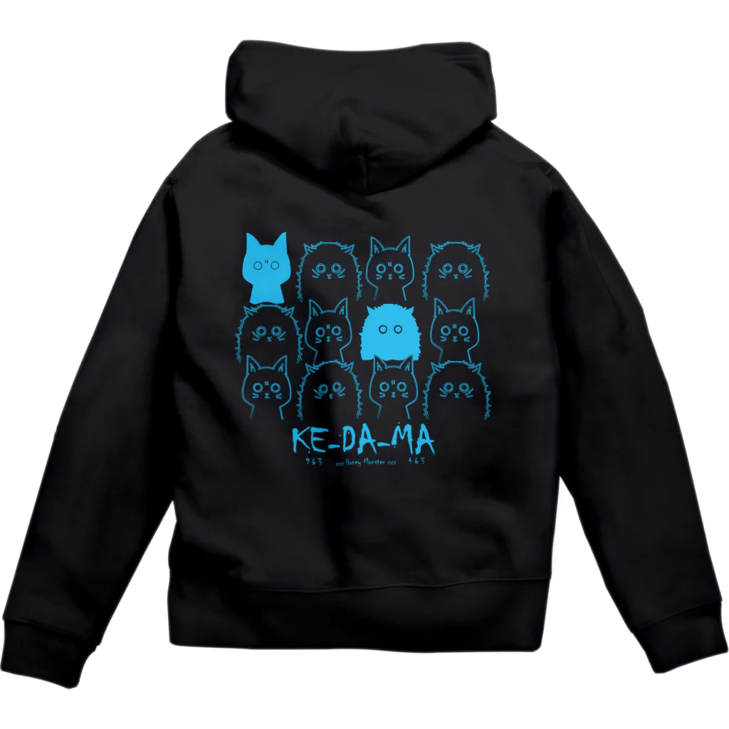 HoneyMonsterの猫THE MOVIE 【KE-DA-MA】～963と463～ Zip Hoodie