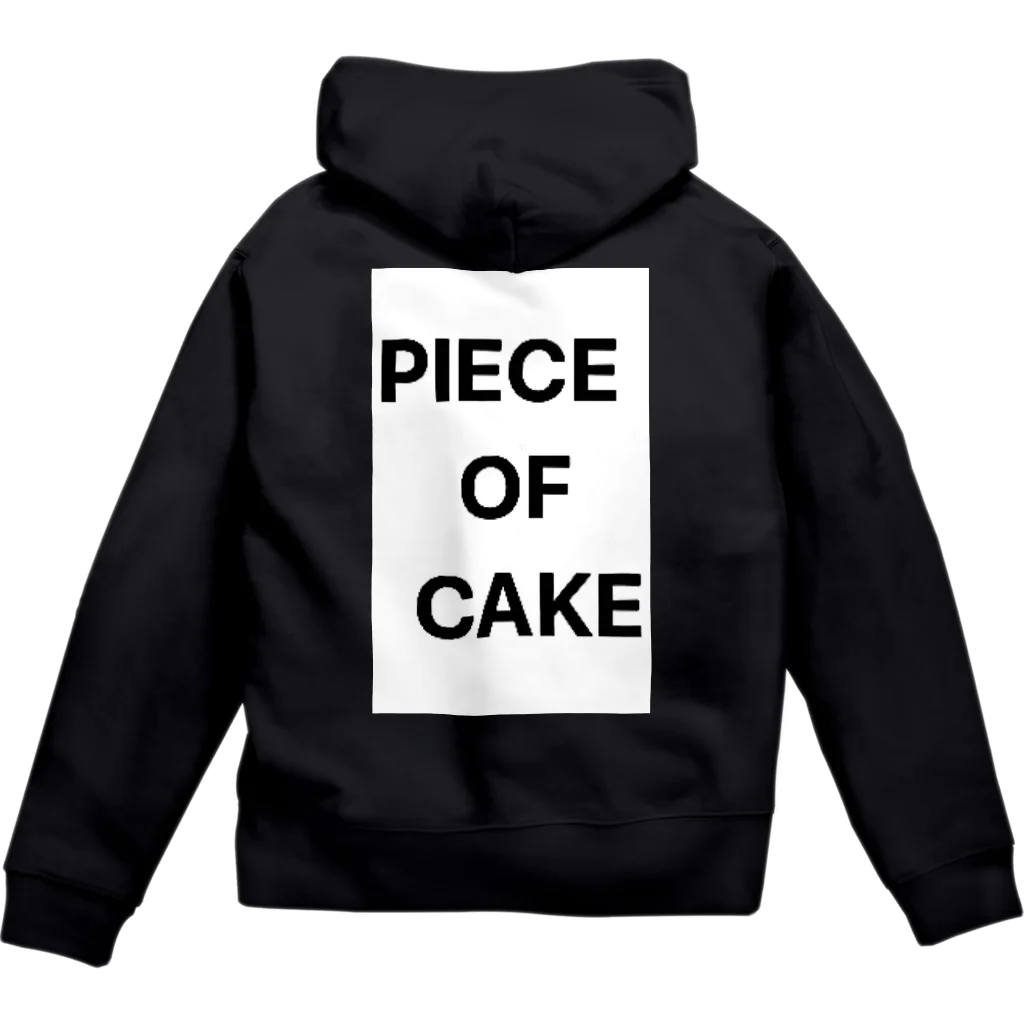 piece of cakeの PIECE 　OF   CAKE ジップパーカー