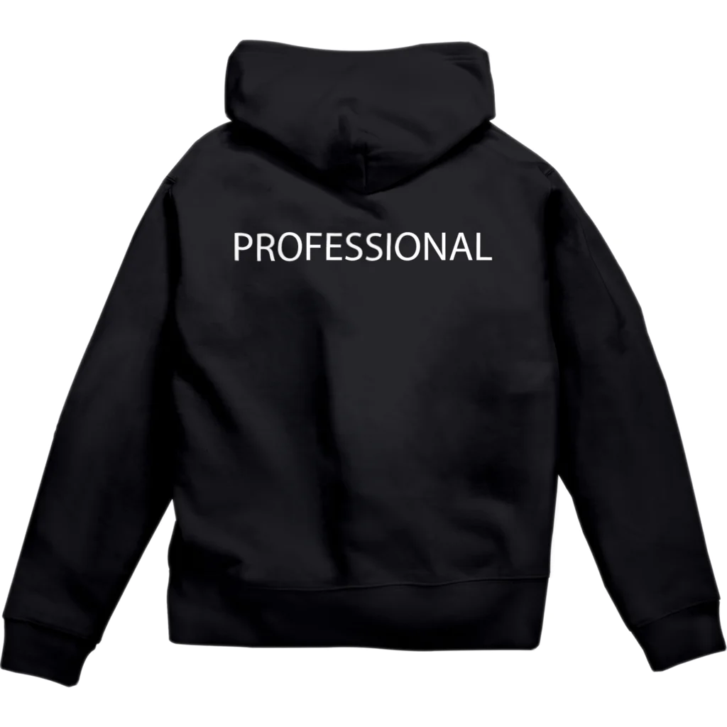 MUGENGEN (ムゲンゲン)のPROFESSIONAL letter WT Zip Hoodie