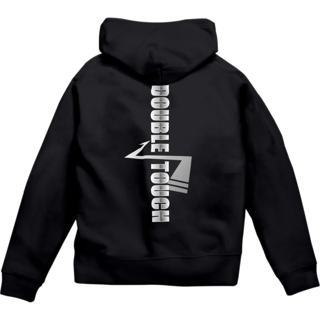 ドリブルTシャツのD-Studioの[EFBS] DOUBLE TOUCH Zip Hoodie