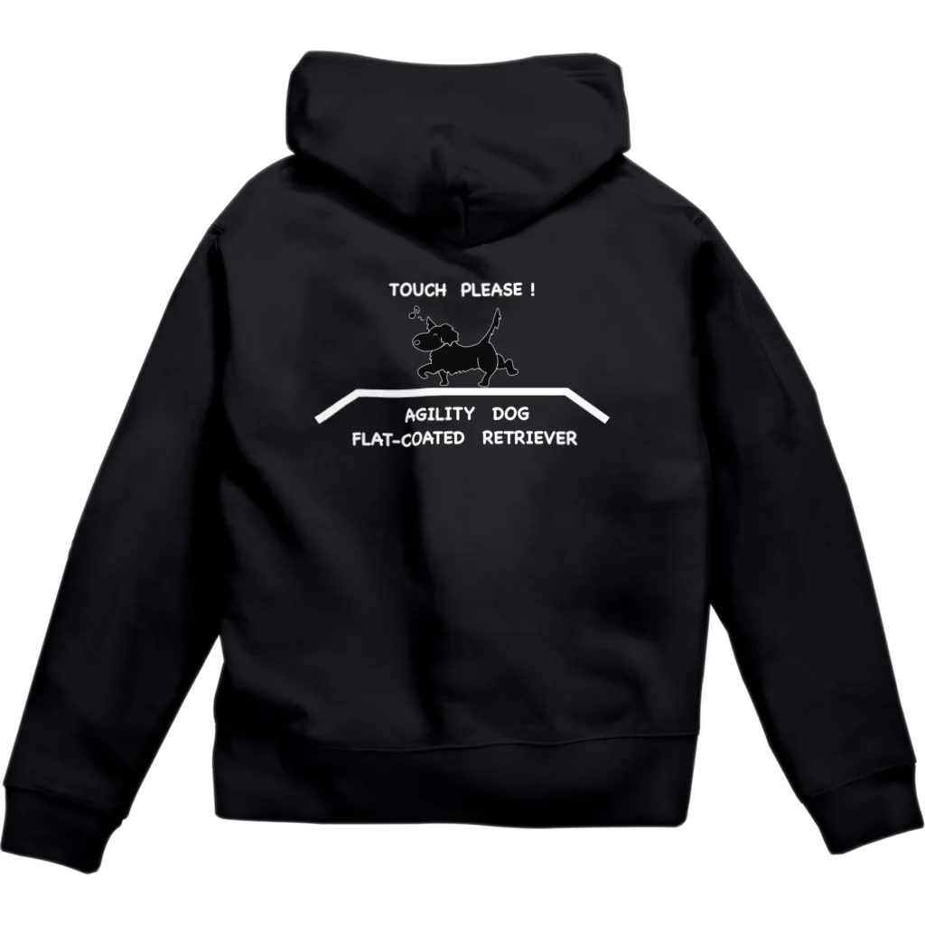 DOGS ISLANDのアジリティドッグ４ Zip Hoodie