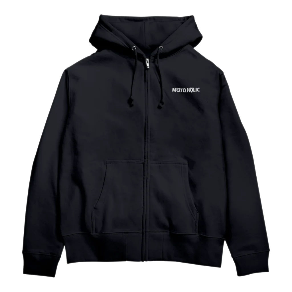 MOTO HOLICのMOTO HOLIC 白 Zip Hoodie