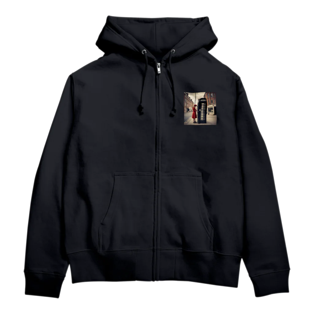 KotoSasaのNostalgic Scenery by KotoSasa Zip Hoodie