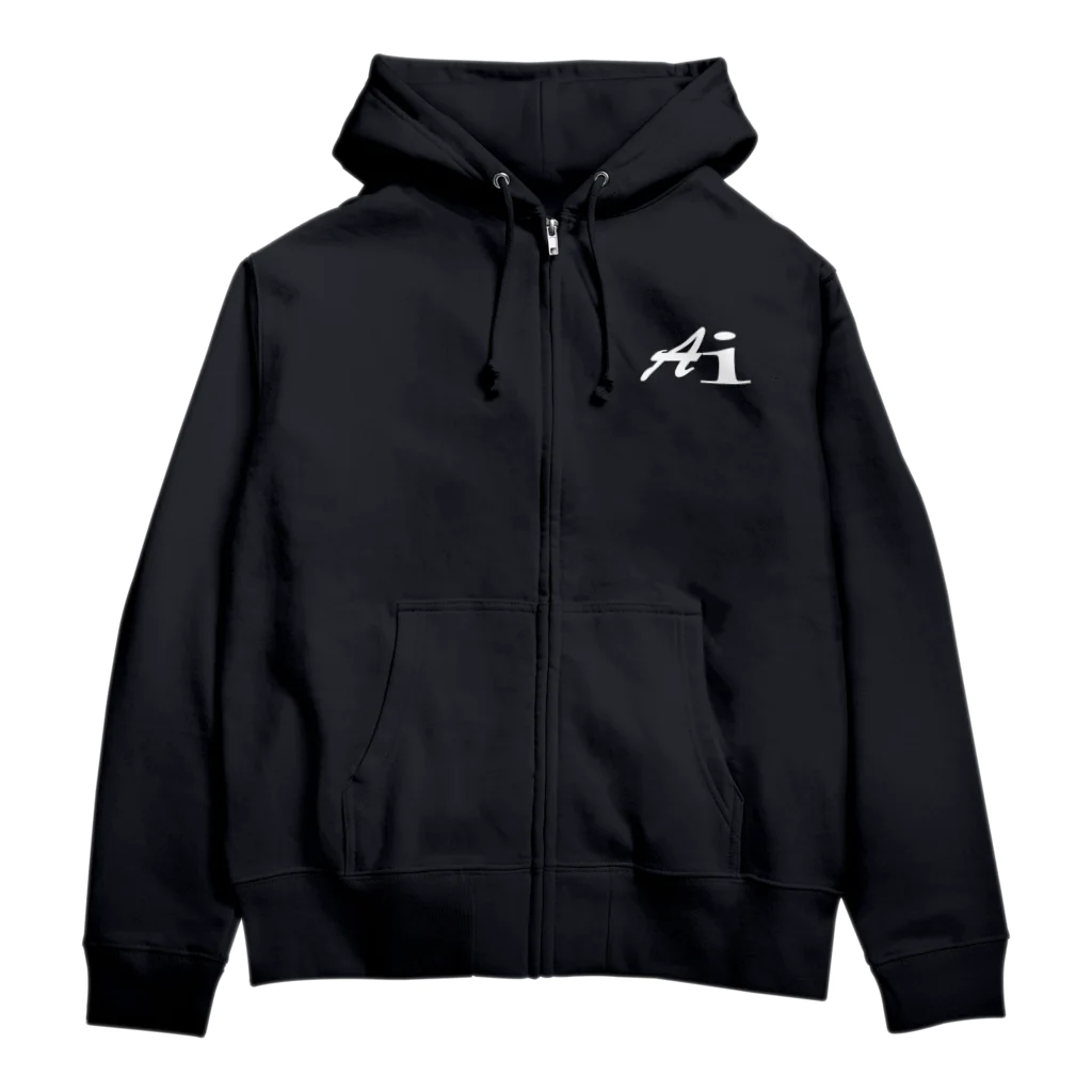 AKIMARU_JPのAIデザイン Zip Hoodie