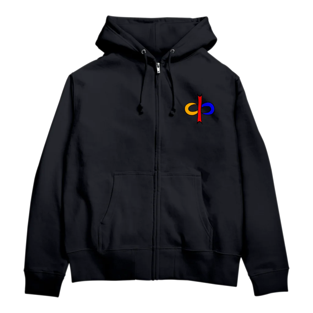 盃一家の集会所の盃一家ジップパーカー Zip Hoodie