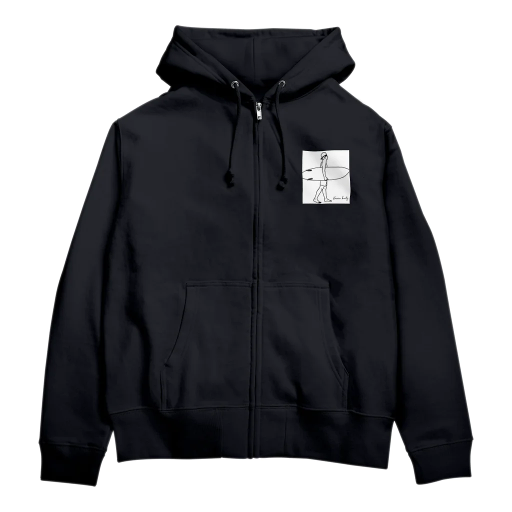 Hawaiian beautyのHawaiian beauty Zip Hoodie