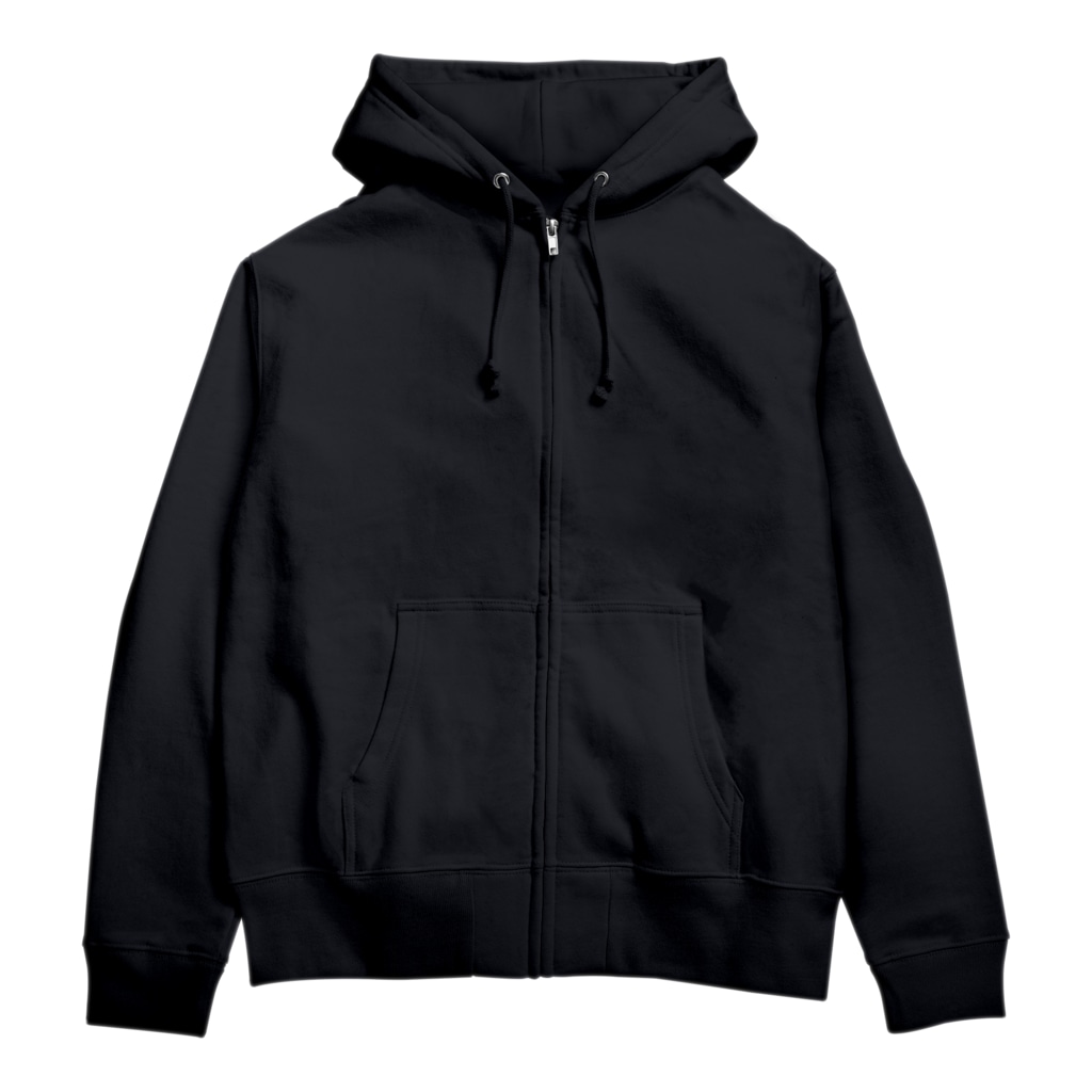 いきものや　のの（別館）の白いジンベイザメ Zip Hoodie