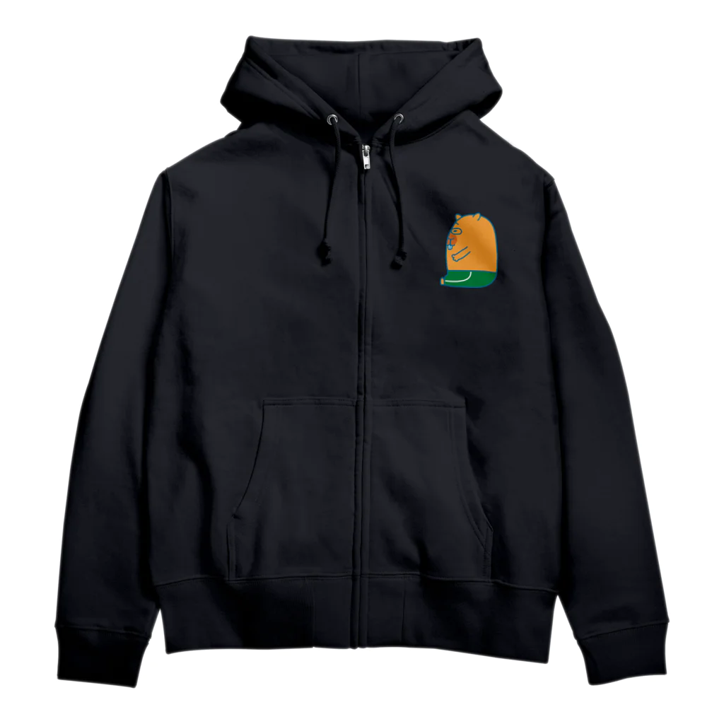 共同生活アニマルズの北川スカジャン Zip Hoodie