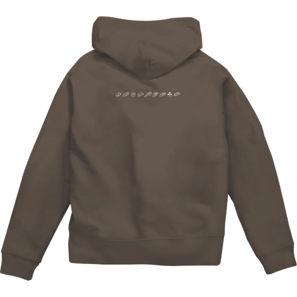 9bdesignのうまいお鮨食べたくて｜イクラ Zip Hoodie