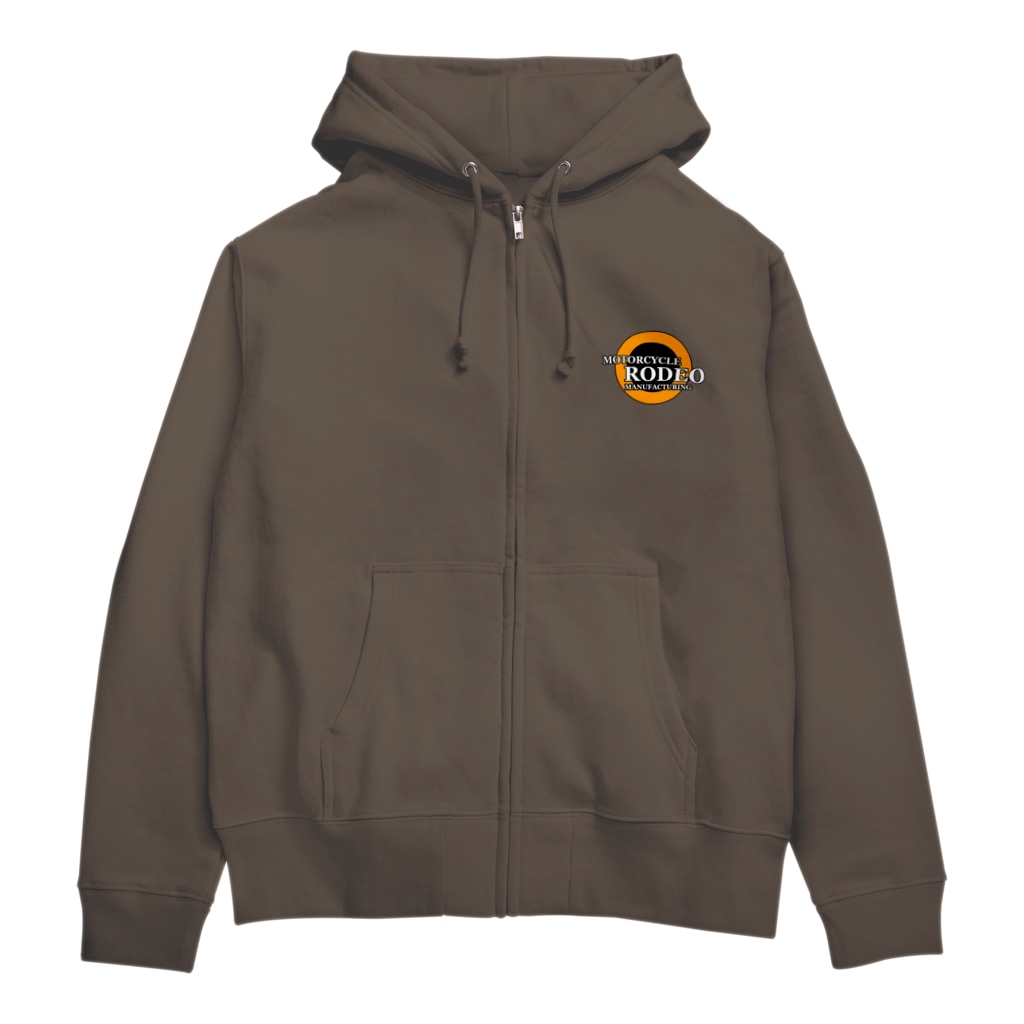 RODEO MOTORCYCLEのロデオ モーターサイクルのオフィシャルグッズ Zip Hoodie