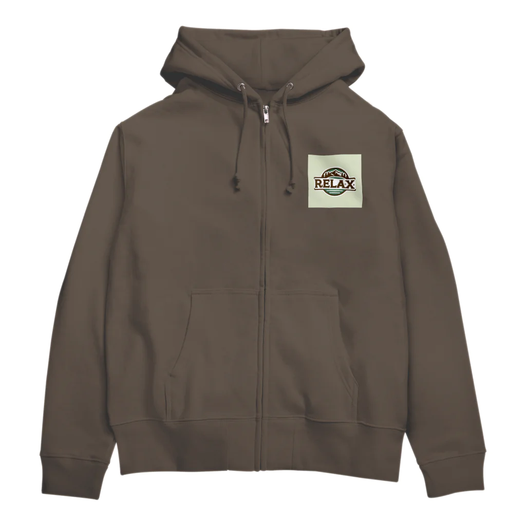 RE:LAXの普段着 アウトドア ファッション Zip Hoodie