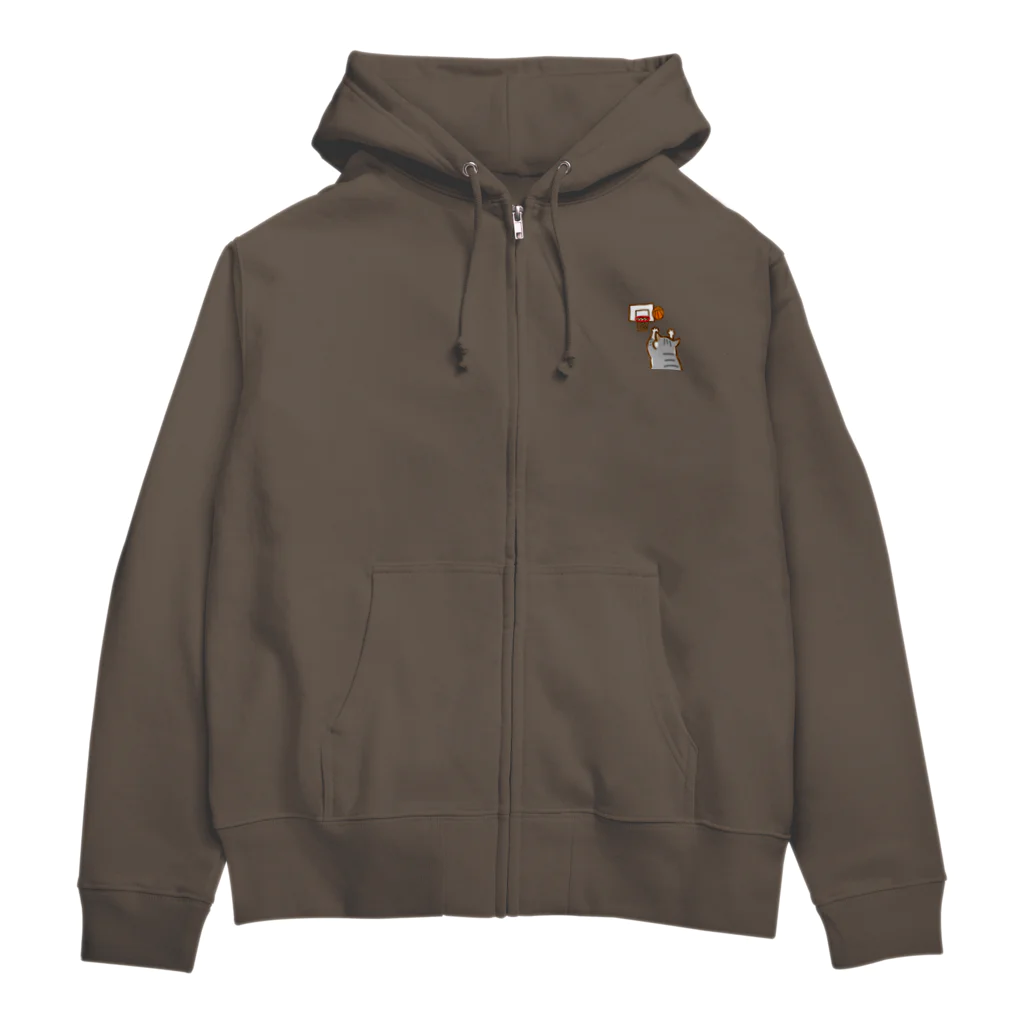 muitiのバスケするムイチ Zip Hoodie