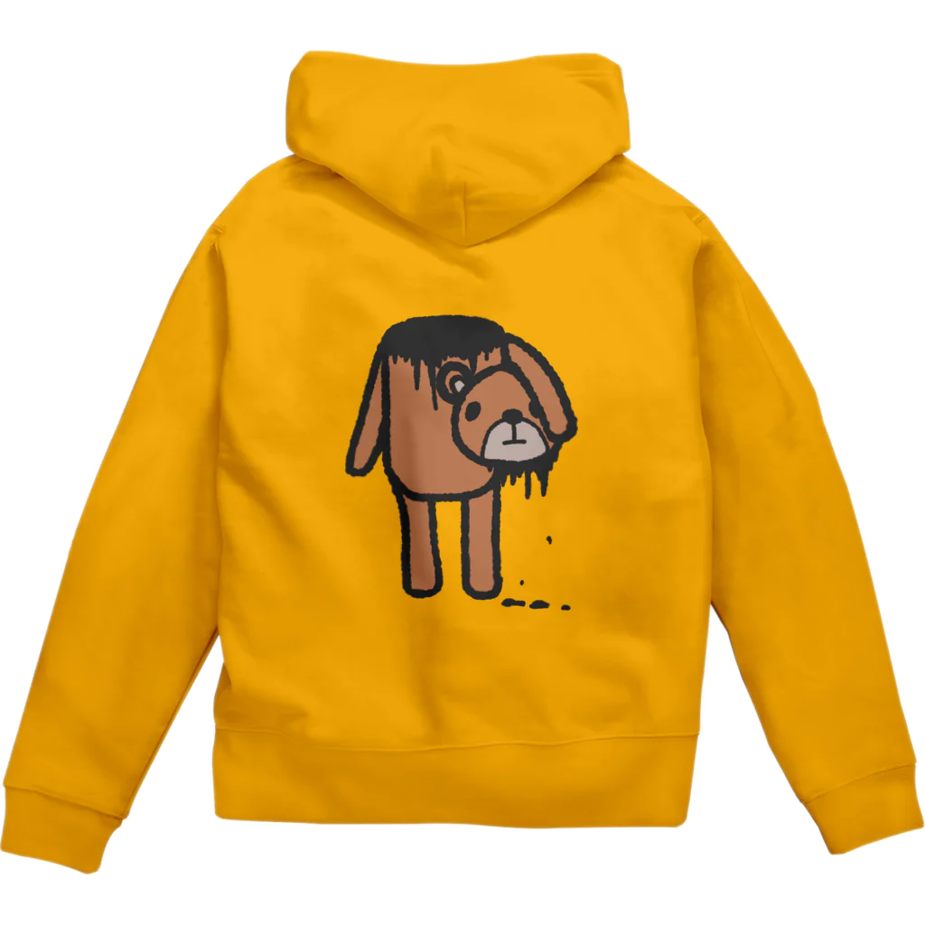 のほほん屋のくまちゃん Zip Hoodie