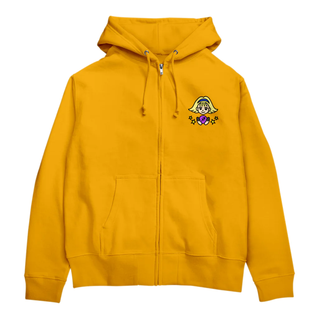 Yukarinaの星座ショップのいて座♐ Zip Hoodie