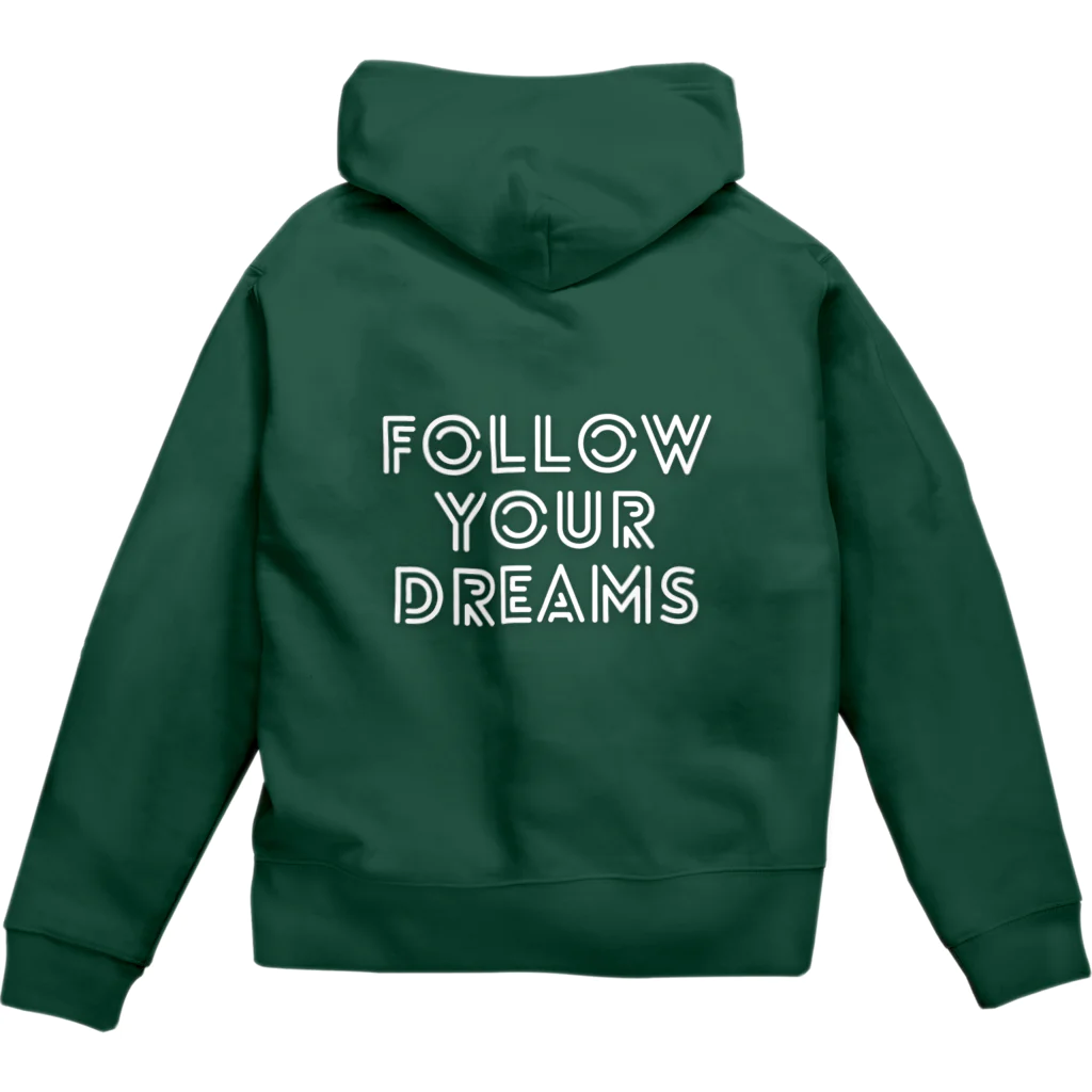 GASCA ★ FOLLOW YOUR DREAMS ★ ==SUPPORT THE YOUNG TALENTS==の【夏】GASCA Winner Series Zip Hoodie