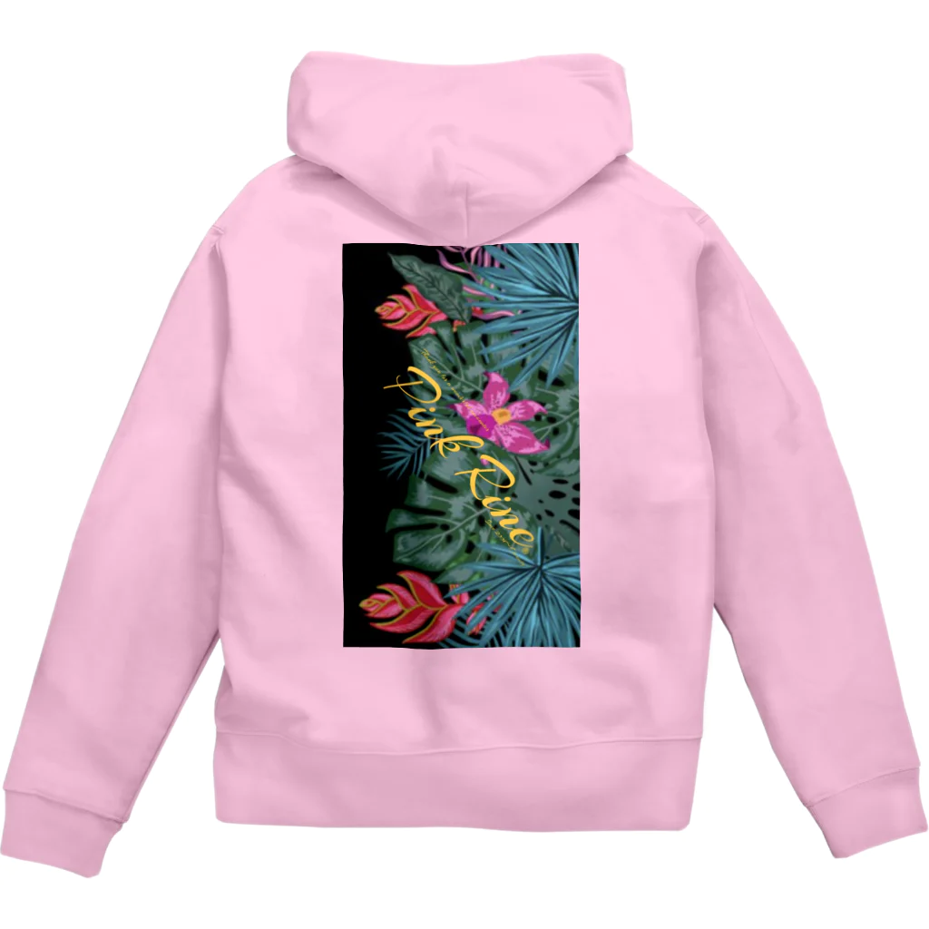 【Pink Rine】の【Pink Rine】オリジナル Zip Hoodie