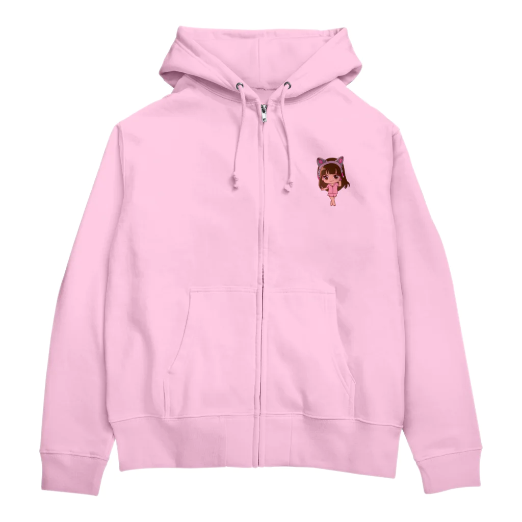 あいなっつのあいなっつ１ Zip Hoodie