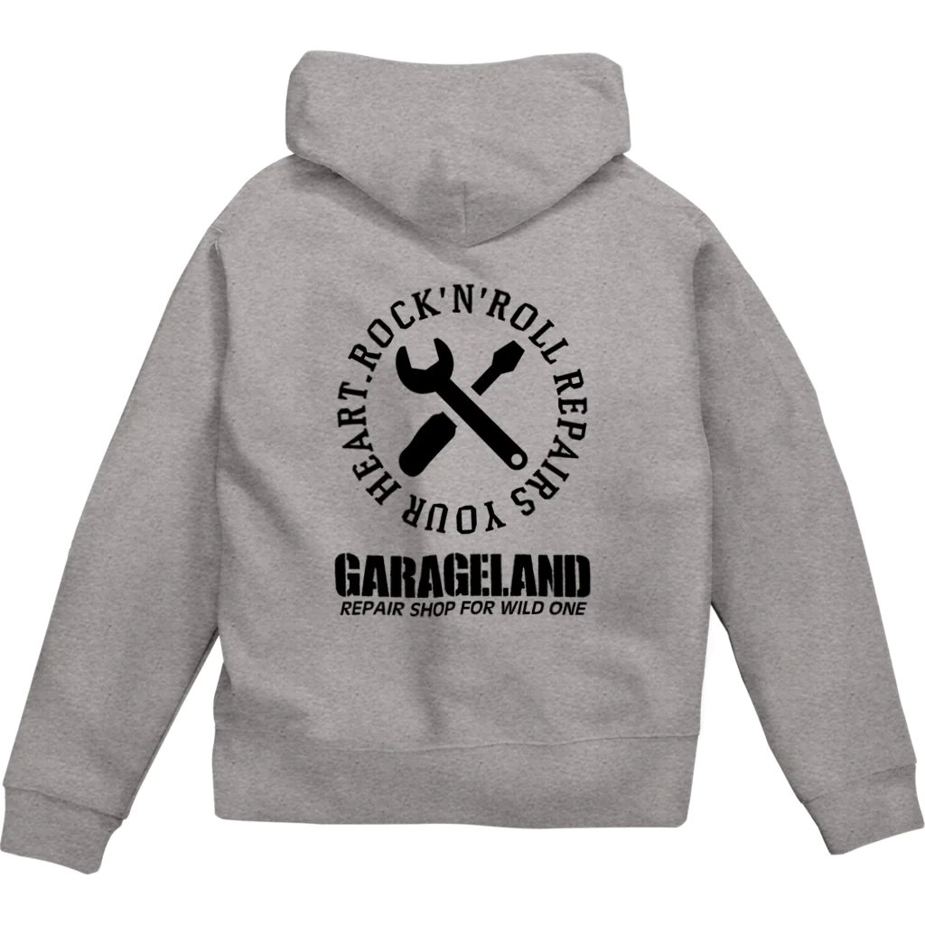 Bootleg BustersのGRAGELAND ジップパーカー