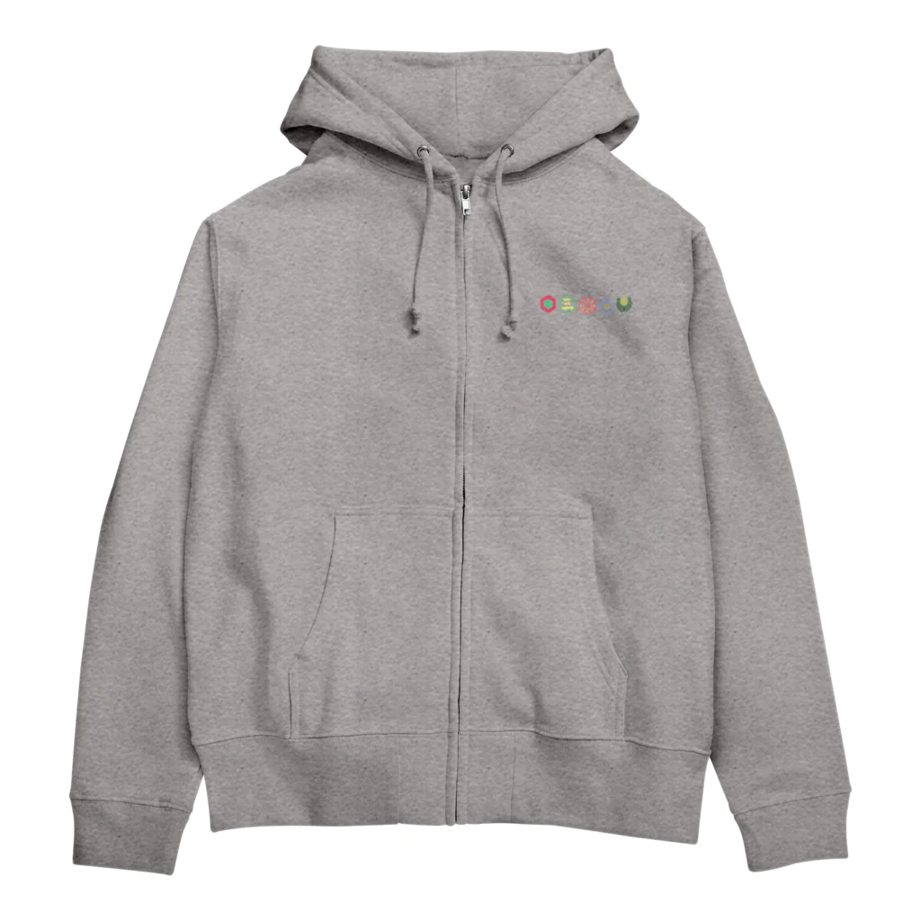 mochiya craftの郡上八幡城あるじ気分 Zip Hoodie