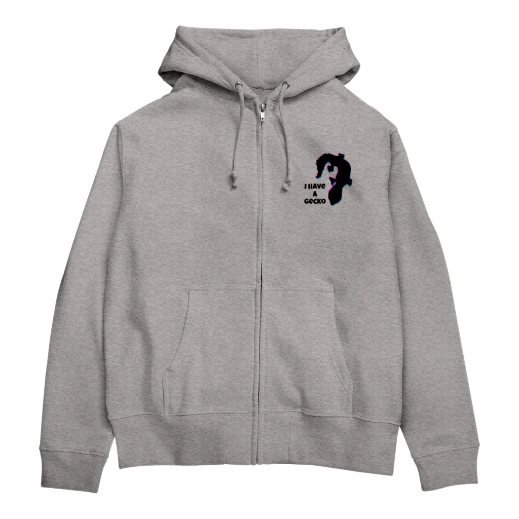 odayangのヤモリを飼ってます Zip Hoodie