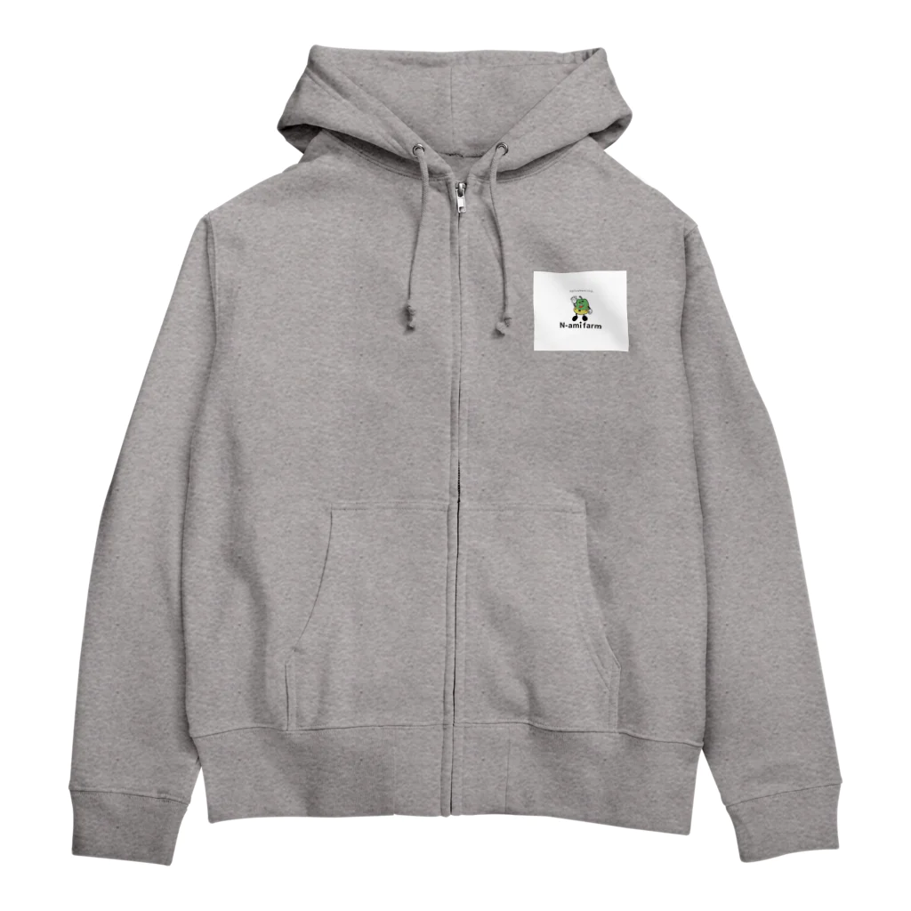 Nーami farmのNーami farm ピーマン少年 Zip Hoodie