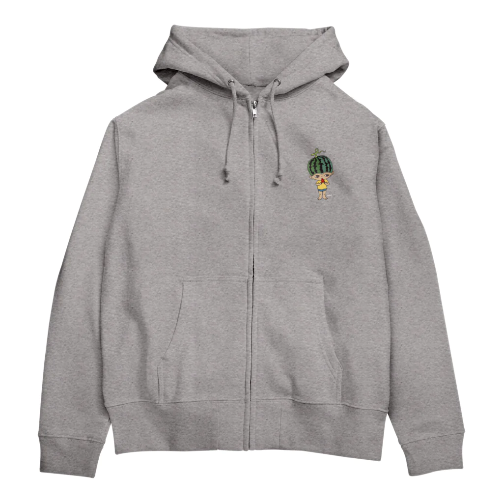 mio_urakamiのスイカボーイ Zip Hoodie