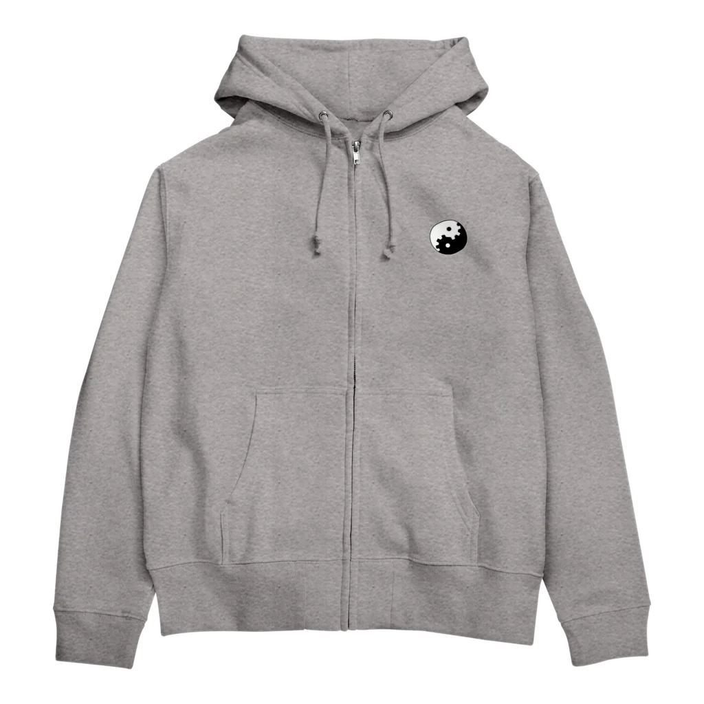 狩屋いずちの絡繰九龍城ロゴパーカー Zip Hoodie