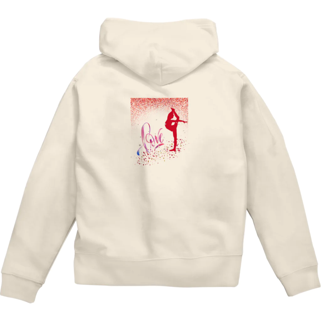 riri8の体操　新体操　器械体操　GYMNASTICS Zip Hoodie