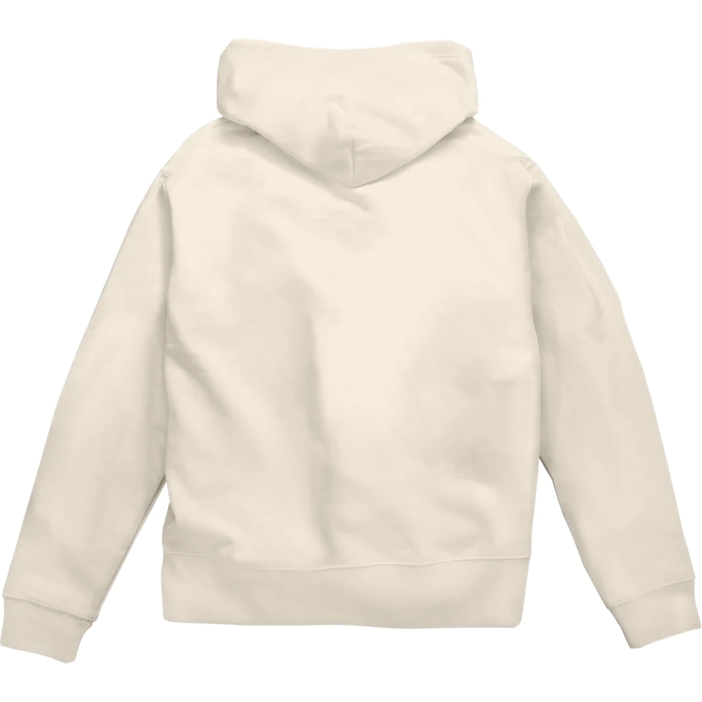 ピンクうさぎと。のクールなピンクうさぎ 線画ver. Zip Hoodie