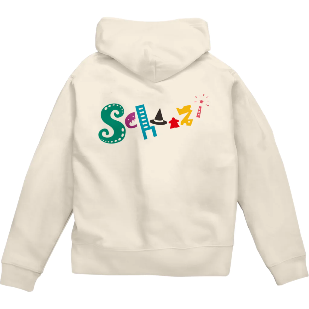 watoのボードゲームのお店 Schatzi Zip Hoodie