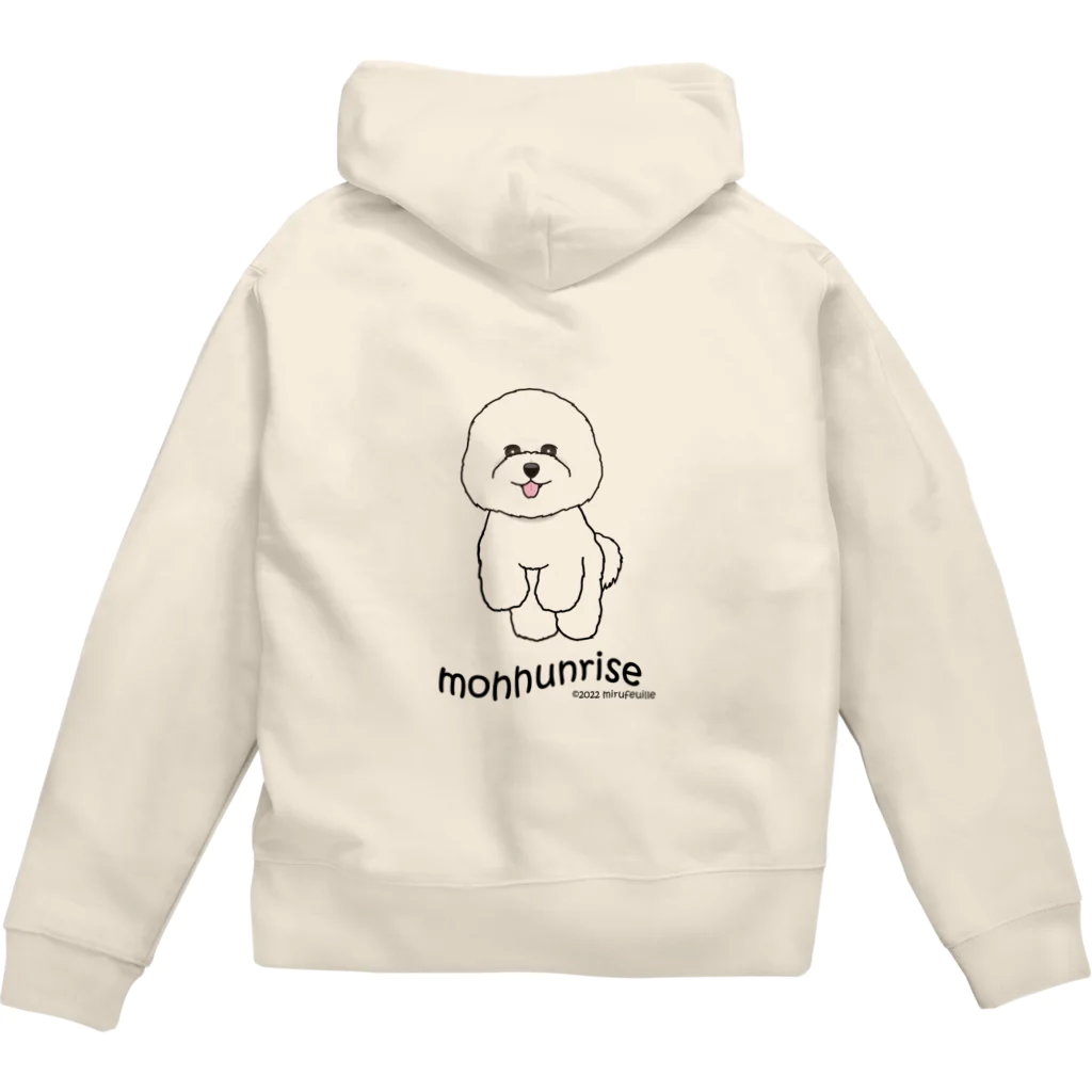 ミルフィーユ(Mirufeuille)のmohhunrise もっふんリーゼ Zip Hoodie