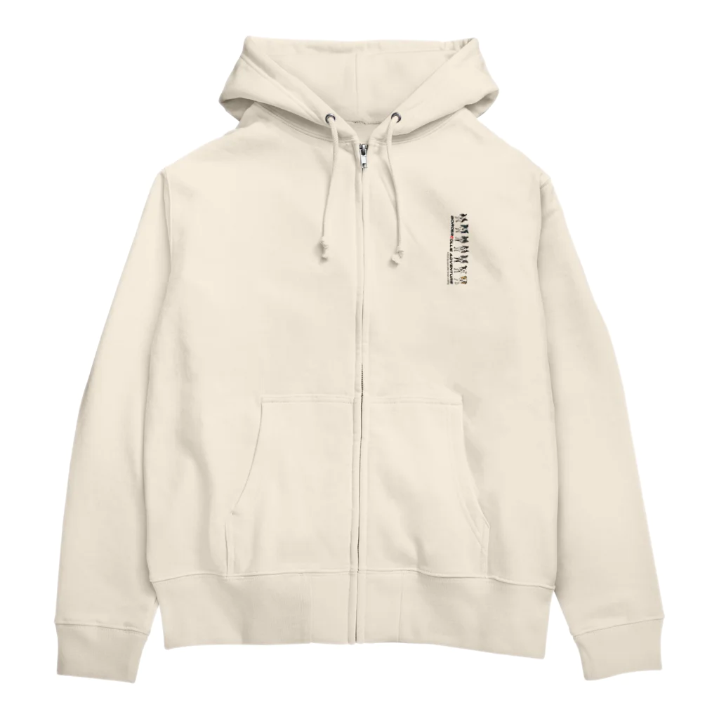 Bordercollie StreetのBCA9-6 Zip Hoodie