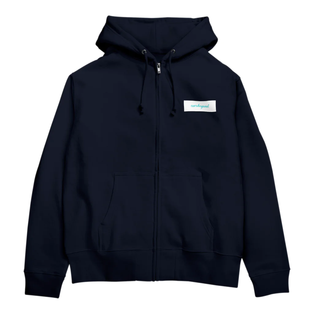 eurobeyonのeurobeyond　オリジナルロゴ Zip Hoodie