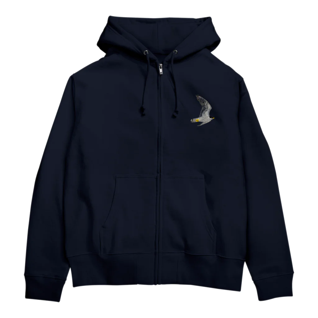 Coshi-Mild-Wildのハヤブサ&クマタカだぞっ🦅 Zip Hoodie