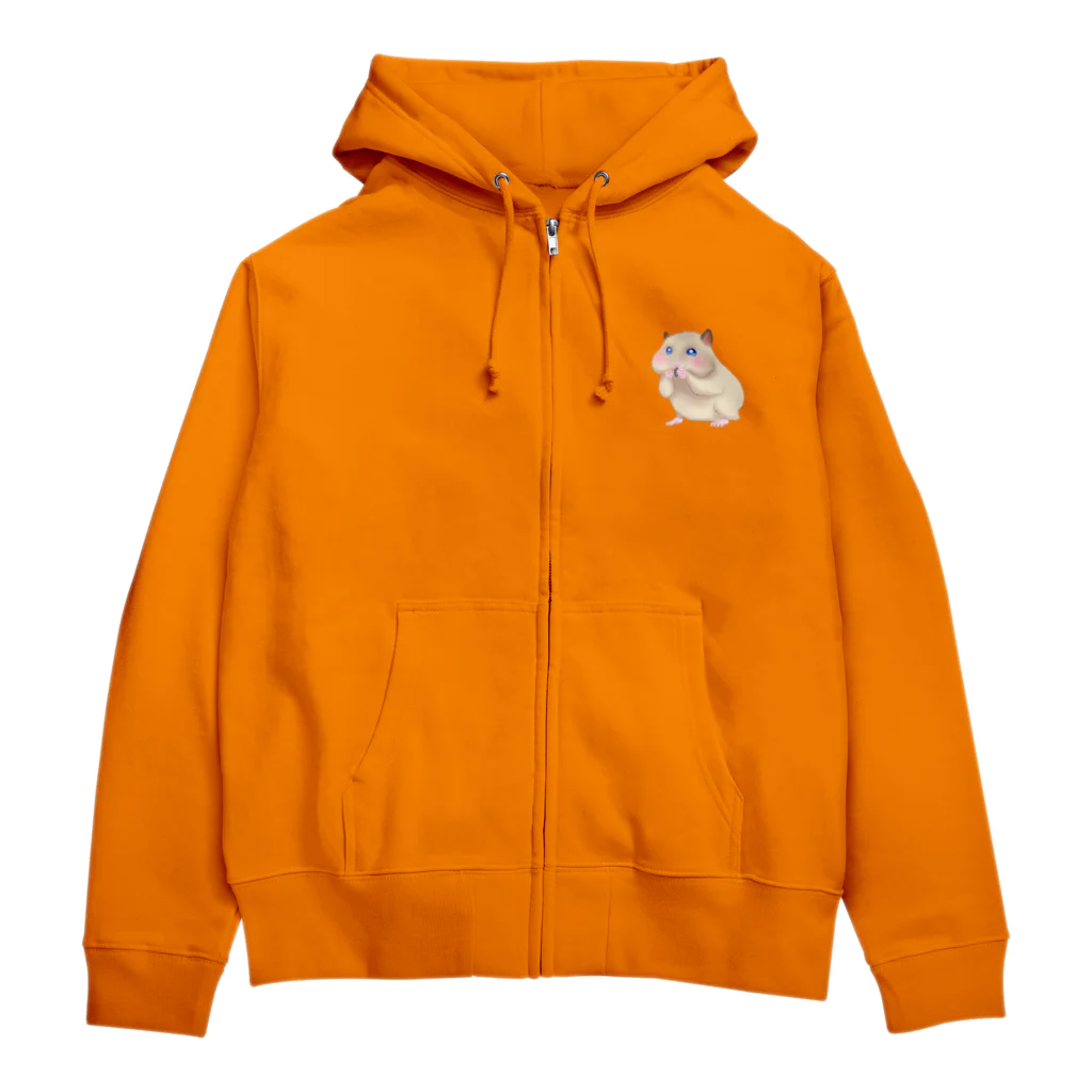 AriyamaSayuriの今日ものんびり。きんハムちゃん Zip Hoodie